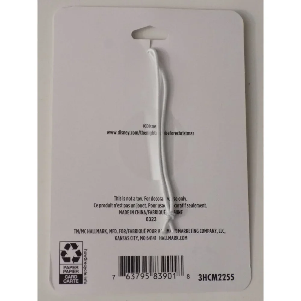 Hallmark Christmas Ornament Nightmare Before Christmas Jack and Sally - Picture 2 of 3